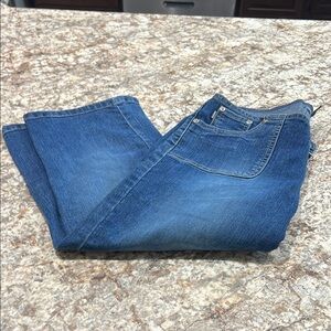 Aeropostale Blue Capris Stylish Denim Pants